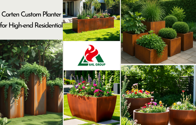 Corten Custom Planter